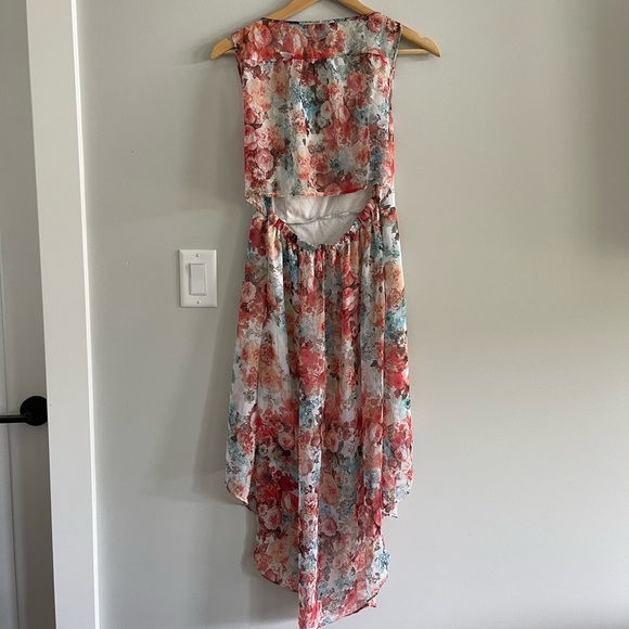 Floral high low dress - Picture 2 of 3
